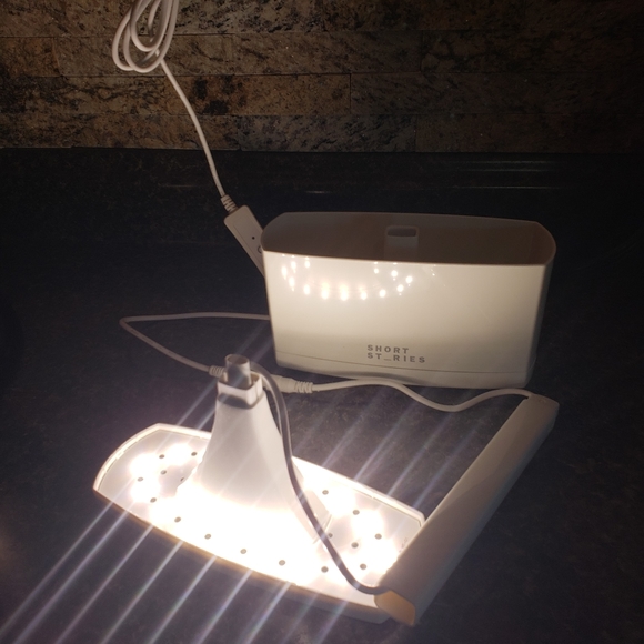 4 Fab Fit Fun Items - shower speaker,  LED planter, UV sanitizer, light diffuser - Picture 8 of 10